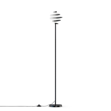 59" Sand Black LED Floor Lamp, 1100 Lumens